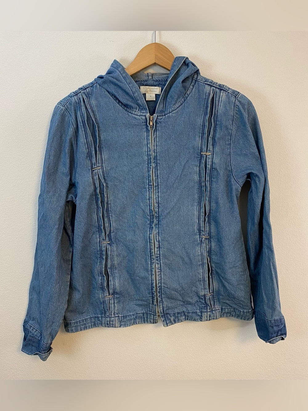 Christopher and Banks Vintage Denim‎ Full Zip Jacket Women’s Small